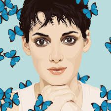 Winona Ryder Forever illustration.