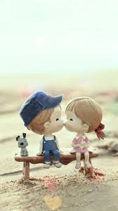 Cute Cartoon Kissing Couple Iphone 8 Wallpapers Free Download For Brilliant Kissing Cartoon Wallpa Cute Couple Wallpaper Love Couple Wallpaper Couple Wallpaper