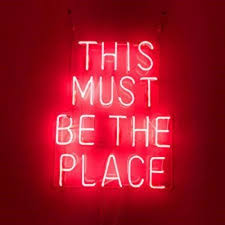 This Must Be The Place Red Neon Light Sign Man Cave Gift Beer Bar Pub Decor Ebay Neon Light Signs Neon Light Wallpaper Neon Bar Signs