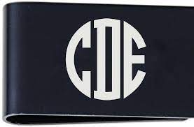 Some of the technologies we use are necessary for critical functions like security and site integrity, account authentication, security and privacy preferences, internal site usage and maintenance data, and to make the site work correctly for browsing and transactions. Block Monogram Money Clip