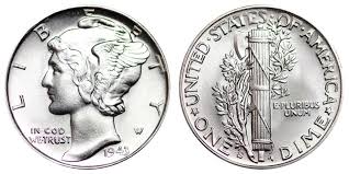 1943 S Mercury Silver Dime Coin Value Prices Photos Info