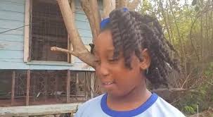 Eight-year-old Samaritan