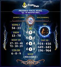 Forum Syair Togel Seoul Pools 3 Agustus 2020 Hari Senin Canada Sydney Shanghai
