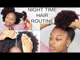 Nighttime Hair Routine Growth Tip For Long Healthy Natural Hair Youtube Natural Hair Styles Natural Hair Treatments Natural Hair Shampoo