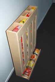 Diy Rv Food Storage Can Dispenser Keep The Rv Pantry Organized Diy Cans Wood Projects Woodworking Projects