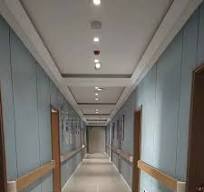 Hospital Grade PVC+Aluminum Corridor Handrail Premium 1.6mm Anti-Collision  Quickly Install for Nursing Homes Modern