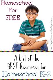 Creating your homeschool curriculum is easier than you might think. Free Resources For Homeschool K 2 The Frugal Homeschooling Mom