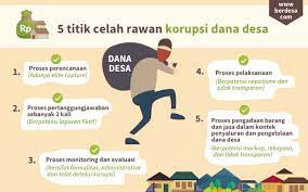 Ini Dia Peyebab Korupsi Dan Hambatan Dalam Pengelolaan Dana Desa Makronesia Id