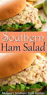 Southern Ham Salad In 2020 Ham Salad Recipes Ham Salad Pork Recipes