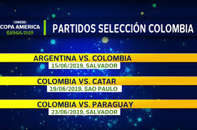 Este jueves 17 de junio se dio inicio a la segunda fecha de la fase de grupos de la copa américa con los partidos colombia vs venezuela y perú vs brasil. Papel Y Lapiz Asi Es El Calendario De La Seleccion Colombia En La Copa America De Brasil 2019