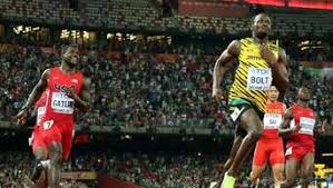 A meter, or metre, is the fundamental unit of length in the metric system, from which all other length units are based. Revanche Bolt Will Gatlin Auch Uber 200 Meter Schlagen Mehr Sport