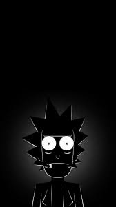 Karanlik Rick And Morty Poster Rick And Morty Drawing Rick And Morty