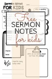 Maybe you would like to learn more about one of these? Church Bulletin And Sermon Notes For Kids Free Download Reformed Mama