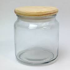 Import quality glass apothecary jar lid supplied by experienced manufacturers at global sources. 16 Oz Apothecary Jars W Wood Lid Per Doz Candles And Supplies Net
