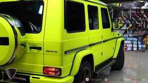 Fluorescent Yellow Neon Mercedes G Amg Coole Autos G Klasse Autos