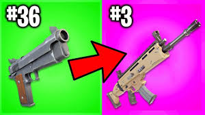 (pump removed) item shop code: Ranking Every Gun In Fortnite Chapter 2 From Worst To Best Youtube