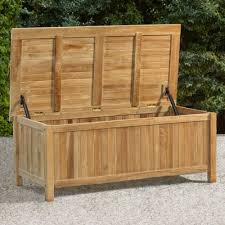 Heavy duty storage container is impressive in size, not only is this great for storage but it also includes an. Weston Teak Storage Box Sam S Club
