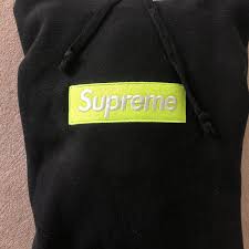 Economisez avec notre option de livraison gratuite. Supreme Fw17 Lime Green Box Logo Hoodie