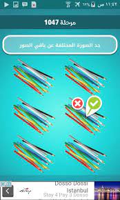 جد الصورة المختلفة عن باقي الصور ضربة معلم مرحلة 1047 موقع اسئلة وحلول