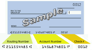 The routing transit number of your bank (routing number on check) is found on the front of your bank checks, and is used in virtually all financial transactions to identify the bank that the funds are coming from and going to. Federal Bank Routing Number Directory