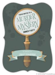 Check out our mystery birthday party selection for the very best in unique or custom, handmade pieces from our party decor shops. Murder Mystery Dinner Party Invitation Teen Birthday Invitations