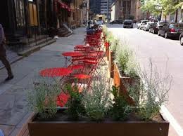 Steal This Idea Pop Up Cafes In Parking Spaces Pop Up Cafe Pop Up Sidewalk Cafe
