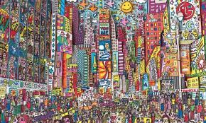 Happy House Funky Pop Art Cityscape Small Online Class For Ages 4 9 Pop Art Art Pop Artist