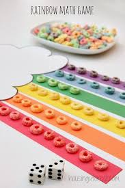 Rainbow Math Game Preschool Math Games Preschool Weather Preschool Games