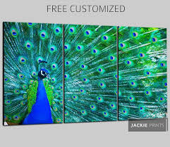 Peacock Art Peacock Canvas Peacock Tail Peacock Prints Etsy Peacock Art Peacock Canvas Minimalist Animal