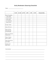 This post provides 49 log sheet templates that you can download and print for your personal use. Clean Bathroom Sign Off Sheet Image Of Bathroom And Closet