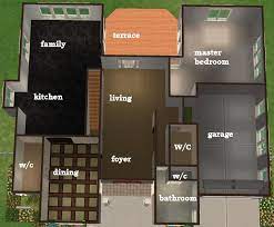 You must click the picture to see the large or full size photo. Mod The Sims 3 4 Bedroom House 35 989 Requested