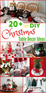 Home decorations awesome diy table design ideas. 20 Easy Diy Christmas Table Decor Ideas For A Beautiful Table Setting Mom Does Reviews