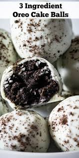 Oreo Cake Balls In 2020 Oreo Cake Recipes Desserts Oreo Cake Pops