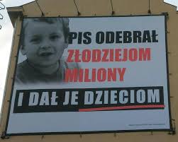 Znalezione obrazy dla zapytania Pis wziÄ…Å‚ miliony plakat