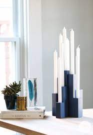 Diy Multiple Taper Candleholder Inspired By Charm Diy Tall Candle Holders Diy Decor Fall Decor Diy