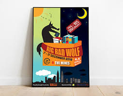 But when we malaysians hear about the big bad wolf, the largest book sale comes to mind. Big Bad Wolf Projects Photos Videos Logos Illustrations And Branding On Behance