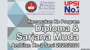 Syarat khas bergantung kepada program yang dipohon. Permohonan Kemasukan Ke Program Diploma Ijazah Sarjana Muda Upsi Ambilan Ke 2 Edu Bestari