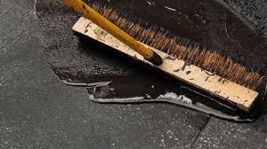 While it's possible to seal your asphalt driveway without getting sticky black sealant all over yourself, that's unlikely to happen. How To Seal A Driveway And Fix Cracks