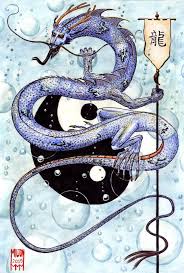 Dragon De Agua Zodiaco Chino Art Drawings Mural