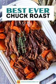 Best Beef Chuck Roast Recipe Recipe Chuck Roast Recipes Chuck Roast Roast Recipes