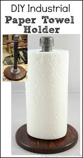 You expect me to put this all together?. Diy Industrial Paper Towel Holder Sweet Pea