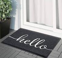 Mofonky Zerbino Ingresso Esterno Interno con Scritta Hello - Antiscivolo  Assorbente Tappeto Asciugapassi per Casa e Cucina, Resistente allo Sporco :  ...