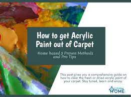 We tried every remedy in the book, so here are a. How To Get Acrylic Paint Out Of Carpet By 3 Proven Methods And Pro Tips