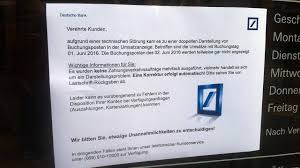 Deutsche bank never asks for more than one tan per transaction! Software Fehler Der Deutschen Bank Im Online Banking