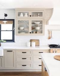 Gorgeous Kitchen Design With Greige Cabinets In 2020 New Kitchen Cabinets Kitchen Renovation Home Kitchens