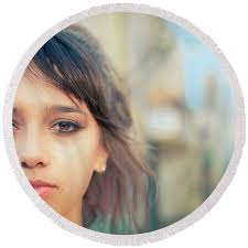 Sabrina Acrylic Print by Ralph Vazquez