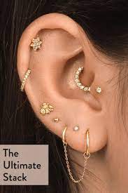 Ear Piercings Ideas Aesthetic In 2021 Pretty Ear Piercings Earings Piercings Cool Ear Piercings