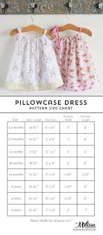 Pillowcase Dress Pattern And Size Chart Polka Dot Chair Pillowcase Dress Pattern Baby Sewing Pillow Case Dress Tutorial