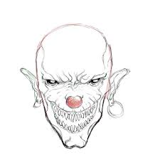 Dm pranks killer clown | heavynator. Killer Clown Drawings At Paintingvalley Com Explore Collection Of Killer Clown Drawings