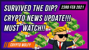 Bitcoin news roundup for feb. Breaking Crypto News 23rd Feb 2021 Bitcoin Move Xrp Doge Grt Crv Xrp Xlm By Crypto Wolfy Youtube
